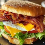 Egg and Bacon Sandwich