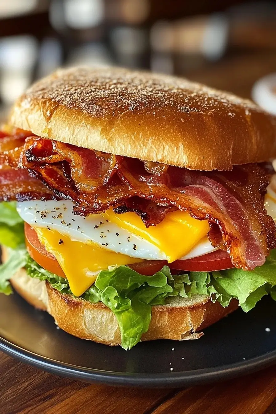 Egg and Bacon Sandwich